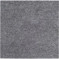 Andiamo Teppichfliese Abbo, selbstklebend, Gesamthöhe 4 mm, quadratisch, Bodenschutz, quadaratisch 40x40 cm, 25er Set, 50er Set, 100er Set