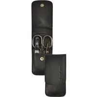 PFEILRING Maniküre-Etui Pockets, 3 tlg., Etui aus feinstem Leder, drei Instrumente aus Stahl, klein & handlich.