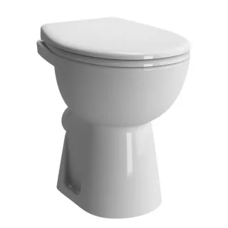 VitrA Conforma Stand-Tiefspül-WC 5814B003-0087 weiß, 35,5x48,5x46cm, plus 6cm, Abgang waagerecht