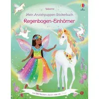 Mein Anziehpuppen-Stickerbuch: Regenbogen-Einhörner / Fiona Watt