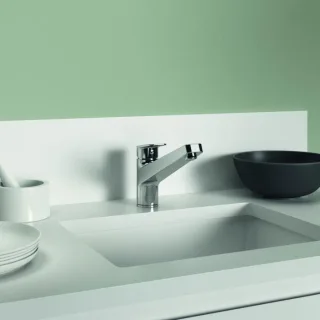 Ideal Standard Ceraplan Küchenarmatur BD321AA chrom, Ausladung 219mm