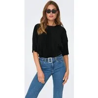 ONLY Kurzarmshirt ONLRavenna (1-tlg) Plissee