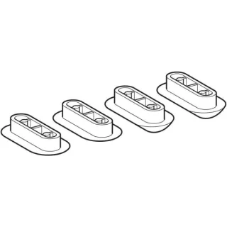 Geberit WC-Sitzring Puffer +/- 2mm 598014000