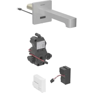 Geberit Brenta Waschtisch-Armatur,Wandmontage, Netzbetrieb 116291SN1