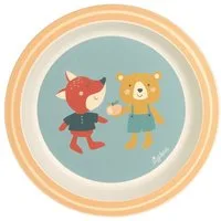 Sigikid Teller Teller Bär & Fuchs rPET "4 Freunde", (1 St)