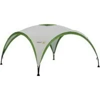 Pavillon Event Shelter Pro L, 3,65 x 3,65m hellgrau/grün