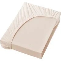 Janine Spannbettlaken Janine Spannbetttuch Mako-Feinjersey 5007, Baumwolle, 100% Baumwolle