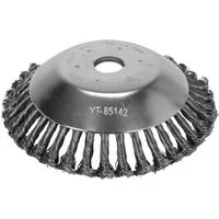 TRIZERATOP Kreissägeblatt Drahtbürste für Motorsense 200 mm, 25,4 mm Bohrung (Drahtbürste für Motorsense 200 mm, 25,4 mm Bohrung)