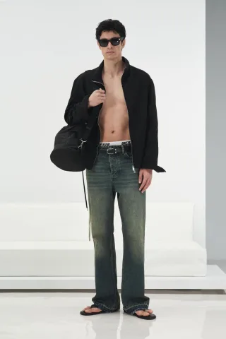Tencel Leinenjacke mit Reißverschluss