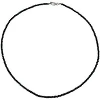 Firetti Kette ohne Anhänger Schmuck Geschenk Silber 925 Halsschmuck Halskette Spinell, Made in Germany - mit Spinell