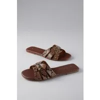 Aniston SHOES Pantolette Sommerschuh, Flat, schmale Form - NEUE KOLLEKTION