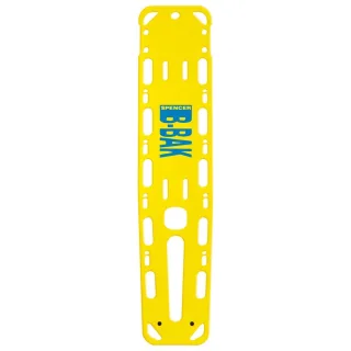 Spencer Spineboard B-Bak Max mit Pins, gelb , Farbe:gelb, Abmessung:1.840 x 405 x 45mm