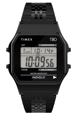 Montre Timex T80 Pour Mixte Noir TW2R79400