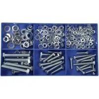 Schrauben-Set 804452 Sechskantschrauben-Sortiment 150 Teile