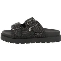 Buffalo Raya Ari Bo Damen Pantolette Hausschuhe, Sandaletten, Mules, Pantoffeln, Slipper