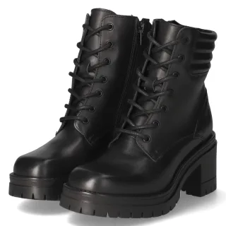 Fräulein Frida Schnürstiefeletten - Gr. 41 - Schwarz - Glattleder