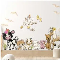 WANDKIND Wandtattoo Bauernhof Set V360, wieder ablösbar
