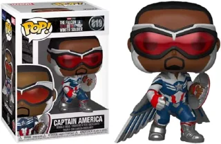 Funko Pop! 819 - The Falcon and the Winter Soldier: Captain America