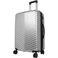 Warenhandel König Hartschalen-Trolley Aligse, 4 Rollen, mit Dehnfalte, aufrecht rollbar, TSA-Schloss