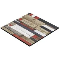 GGMMÖBEL Tischplatte Compact HPL Compact, Quadratisch Aussen Hohe Tragkraft/Langlebig