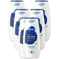 Nivea Duschpflege Pflegedusche Derma Control Defend 6 x 250ml, 6-tlg.
