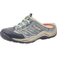 Rieker Clog, Keilabsatz, Sommerschuh, Schlappen zum Schlupfen
