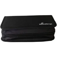 Mediarange CD-Hülle Tasche Storage Wallet für 96 BD / CD / DVD in schwarz