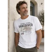 Man's World T-Shirt Kurzarm, bedruckt, Rundhalsausschnitt, aus dehnbarem Jerseystoff