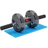 KVOTA Bauchtrainer Powerstretch Bauchroller – Fitnessgerät für effektives Core-Training–