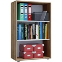 VCM Standregal Holz Büro Regal Bücher Ordner Aktenregal Lona 3f, 1-tlg., 70x111x37cm Aktenregal, Aufbewahrung, platzsparend