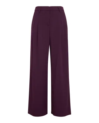 msch copenhagen - MSCHHenrika HW Pants Potent Purple - Gr. - XL