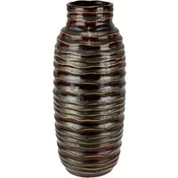 I.GE.A. Dekovase Vase aus Keramik (1 St), Dekovase Blumenvase Modern für Tischdeko Tischvase Deko Trockenblume