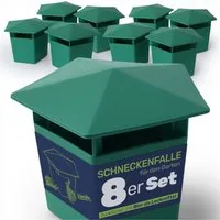Gravidus Lebendfalle Schneckenfalle Set Schneckenschutz Garten