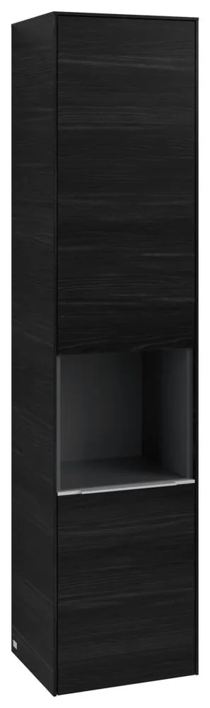 Villeroy & Boch Hochschrank Subway 3.0 C58900 400x1710x362mm 2 Türen A:re Black Oak C58900AB