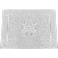 MatratzenL.A.B® Badematte 650 g/m² Blauer Schwan®, 100% Baumwolle, 50x70 cm, Badvorleger, Duschvorleger, Duschmatte Frottee
