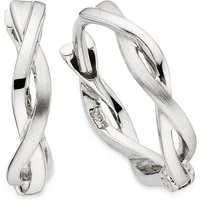 Bruno Banani Paar Creolen Schmuck Geschenk Silbercreolen