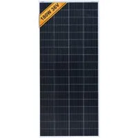 enjoy solar Solarmodul Klassisch Monokristallin Perc 36V/100W-200W, Monokristallin PERC, (Hohe Betriebsspannung von 36V, perfekt für 24V Systeme), Aufbau mit 166mm, 9-Busbars Monokristalline PERC-Zellen