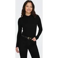 JDY Langarmbluse JDYFRANSISKA L/S HIGHNECK TOP JRS NOOS Viskosemischung, slim fit