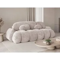 MOEBLO Schlafsofa STONE, Design Schlafsofa mit Schlaffunktion - modernes Sofa mit Bettkasten, frei stellbar, inklusive Kissen, Couch Polstermöbel Sitzmöbel Wohnzimmermöbel 3-Sitzer-Sofa Stoffsofa, (BxHxT): 270 x 103 x 113 cm