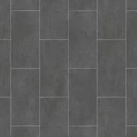 Internethandel Pfordt Vinylboden CV Bodenbelag „Melbourne Noir“ 200 cm Breite im Fliesendesign
