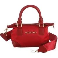 VALENTINO BAGS Shopper JOLLY BIS RE, Damen Handtasche, Schultertasche mit goldfarbenen Logoschriftzug