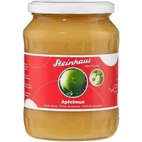 Steinhaus Obstkonserve, Steinhaus Apfelmus feine Früchte fruchtig süß fein püriert 700g