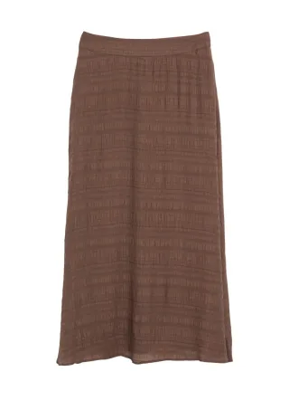 s.Oliver BLACK LABEL - Midirock mit Struktur braun - Gr. - 38