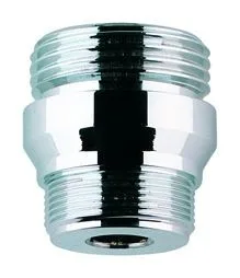 Grohe Nippel 45247 zum Umrüsten von Costa- auf Atlanta-Ausläufe chrom, 45247000 45247000
