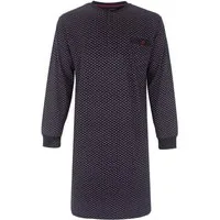 Paul Hopkins Nachthemd Modisches Herren Schlafshirt mit langem Arm (1-tlg) Baumwolle