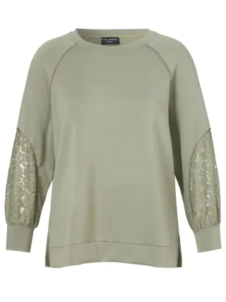 VIA APPIA DUE - Sweatshirt grün - Gr. - 42