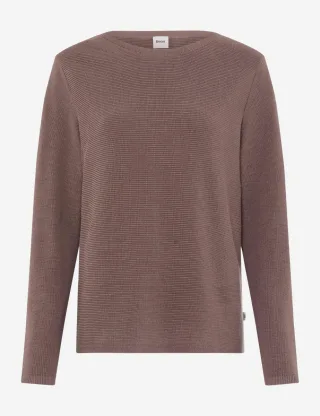 BRAX - Strickpullover braun - Gr. - 40