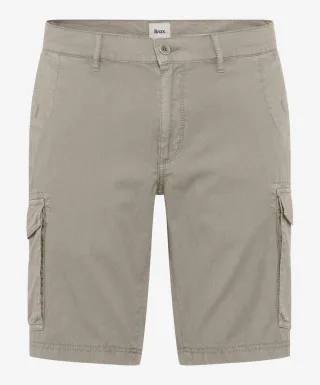 BRAX - Short - Brazil braun/grün - Gr. - 32