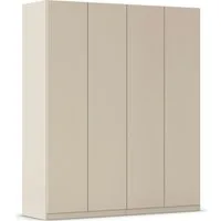 rauch Kleiderschrank Schrank Möbel Schlafzimmer Garderobe Kinderzimmer WELTNEUHEIT ELVIK (3 Ausstattungsvarianten - Breiten 47-405 cm, Höhen 187/212/231 cm) PATENTIERTES SCHNELLMONTAGESYSTEM mit Push-to-open MADE IN GERMANY