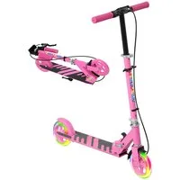 AIYAPLAY Cityroller Roller für Kinder im Alter von 3–8 Jahren, 0 km/h, (klappbarer Kinderroller, 1 tlg., Höhenverstellbarer Tretroller), klappbarer Tretroller mit verstellbarem Griff